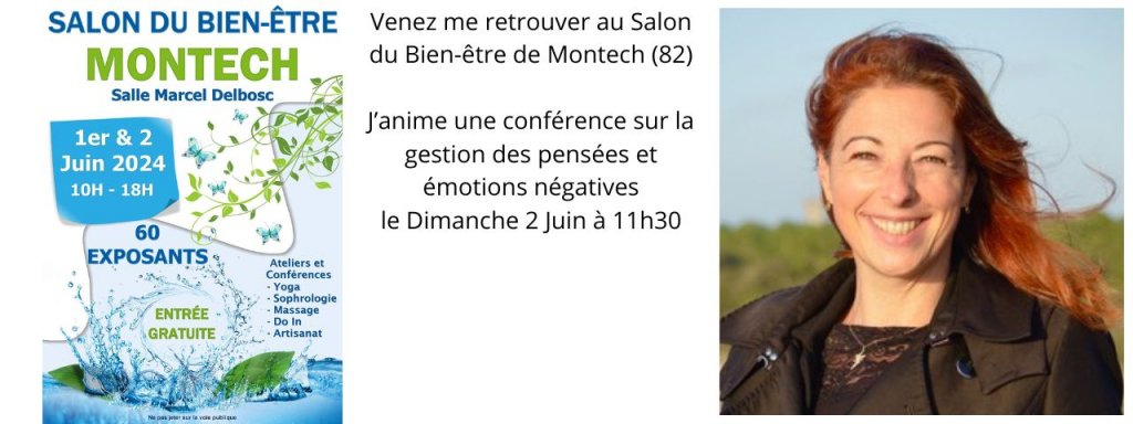 Salon du Bien-être de Montech (82) les 1 et 2 Juin 2024 par Delphine LANOE - Révélatrice de Bonheur